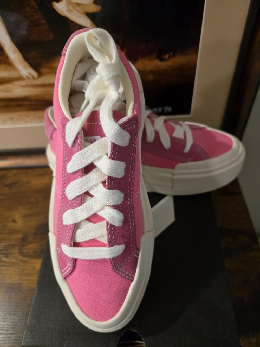 Converse Chuck Taylor All Star Cruise Low Shoes Pink A10440C Women's Sz 6.5 NEW